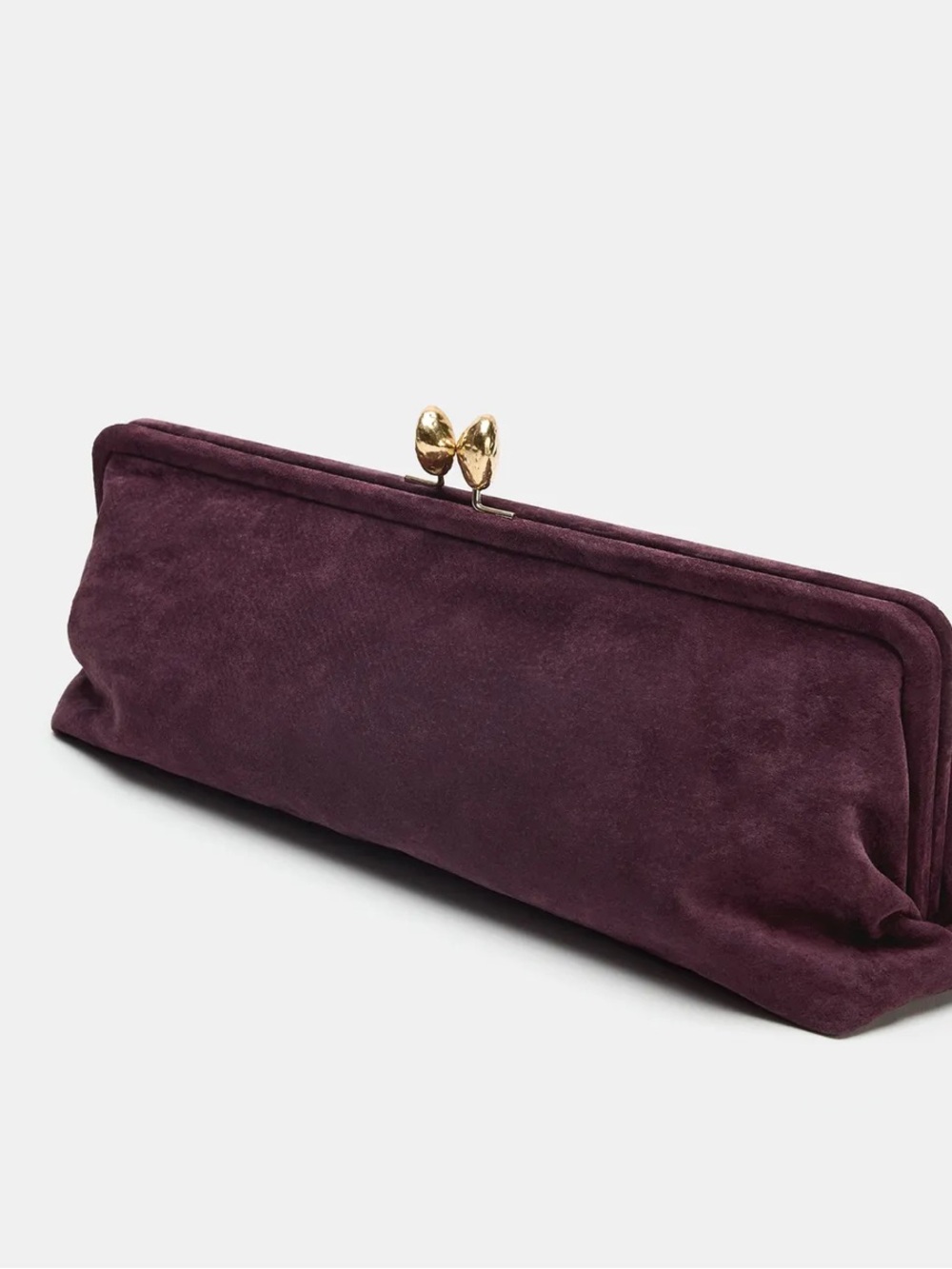 ZARA LEATHER CLUTCH